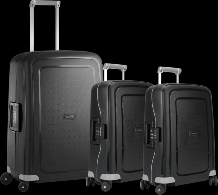 Samsonite S'cure Spinner 69+55+55cm Noir kofferset (102 l)