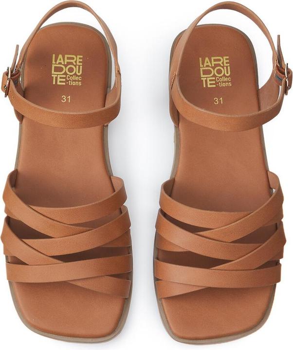 Actual product image La Redoute Collections Sandals with braided strap (31)