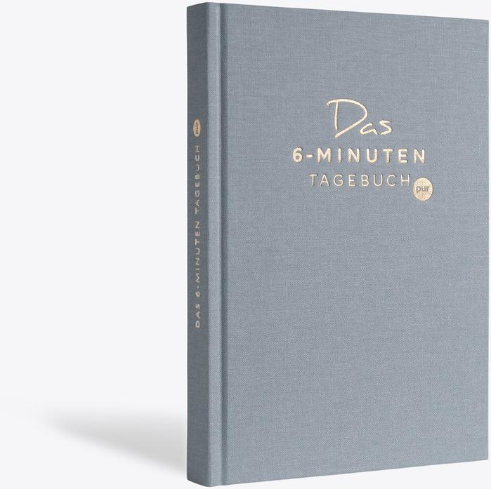 Actual product image 6-Minuten Tagebuch Pur Fortsetzung (German, Dominik Spenst, 2020)