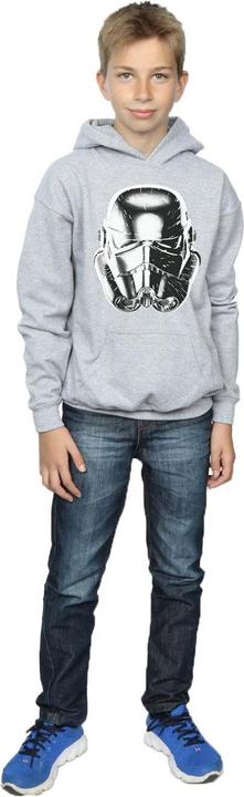 Produktbild Star Wars Stormtrooper Warp Speed Helmet Kapuzenpullover Jungen (152, 158)