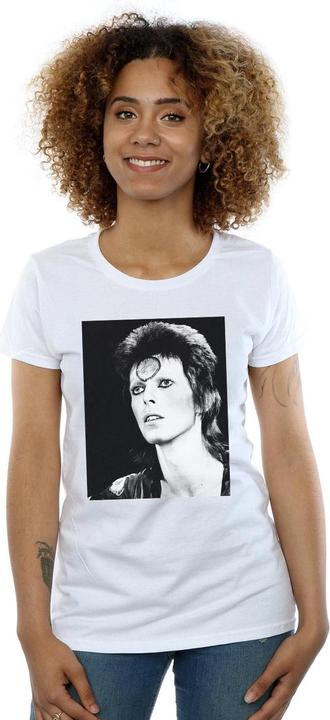 Immagine prodotto David Bowie Ziggy Looking Maglietta Donna (XL)