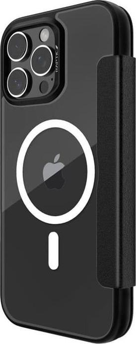Actual product image Raptic iPhone 16 Pro - Urban Folio schwarz - Outdoor Flip Etui mit Magsafe funktion (Apple iPhone 16 Pro)