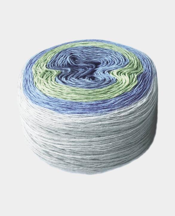 Grün, Blau, Flieder