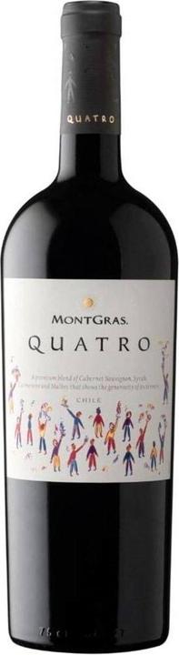 Immagine prodotto Montgras Quatro Reserva Mont Gras Valle di Colchagua Cile (1 x 75 cl, 2019)