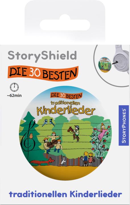 Actual product image StoryPhones StoryShield - The 30 best traditional children's songs (Italian, Spanish, French, German, English)