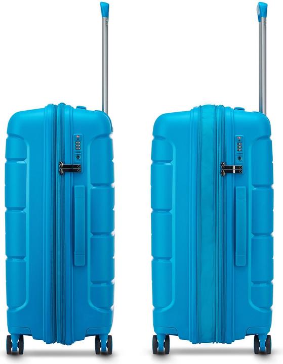 Actual product image Modo by Roncato Starlight 3.0 4 Rollen Kofferset 3-teilig mit Dehnfalte (219 l, XL (from 140l))