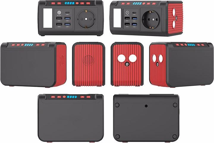 Produktbild Revolt Mini-Powerbank & Solar-Konverter (88.80 Wh, 1.20 kg)