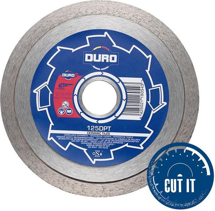Produktbild Duro 20902 Diamantsäge: DPT 125x1,6x22,2