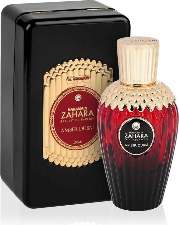 Actual product image Al Haramain Zahara Amber Dubai Extrait De Parfum Spray 100ml (100 ml)