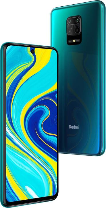 Produktbild Xiaomi Redmi 9 (32 GB, Ocean green, 6.53", Dual SIM, 13 Mpx, 4G)