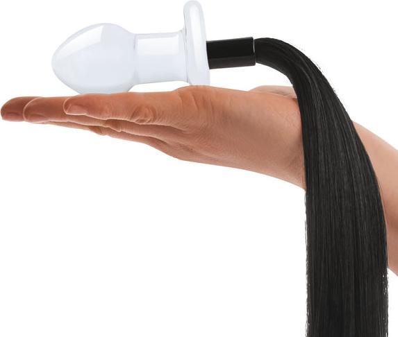 Produktbild Gläs Horse Tail Glass Butt Plug