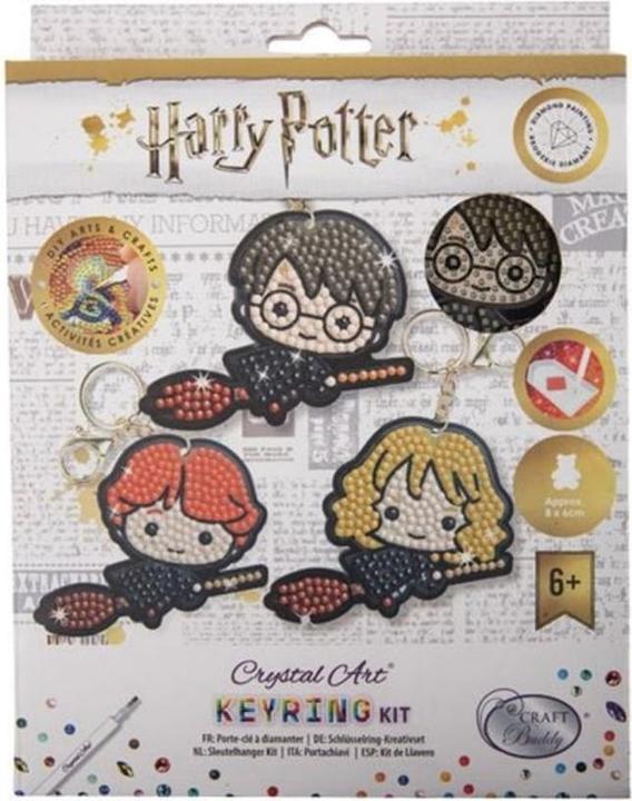 Image du produit Craft Buddy Amis volants, Crystal Art Porte-clés 3 pièces