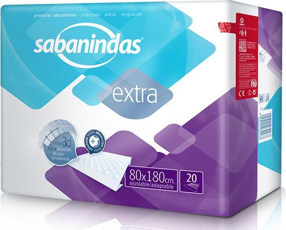 Produktbild Sabanindas Classic Bettauflage 80x180 - Saugfläche 60x90 (25 x)