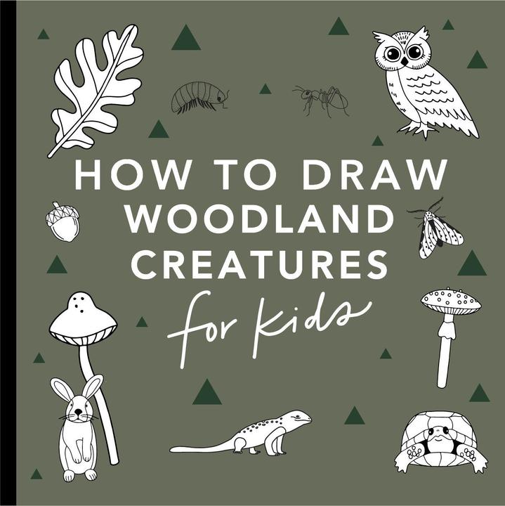 Actual product image How to Draw for Kids: Mushrooms & Woodland Creatures (English, Alli Chef, 2023)