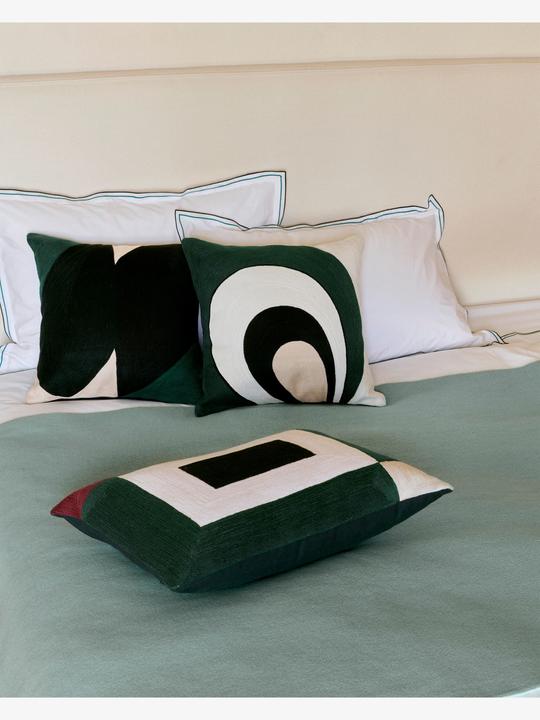 Image du produit Maison Sarah Lavoine Housses de coussin pétrole (42 x 42 cm)