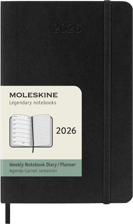 Actual product image Moleskine Taschenagenda Weekly (A6, English)
