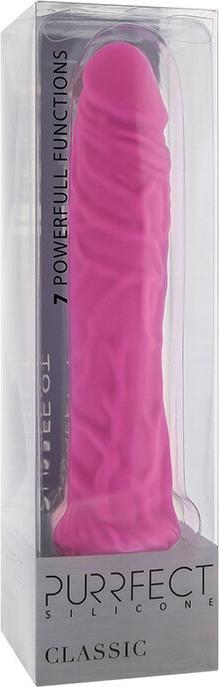 Actual product image Dream Toys Purrfect Silicone Classic Vibi Pink