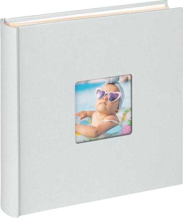 Walther Design Album WALTHER FA-208-BL Fun light blue 30x30/100 pages, white pages | corners/splits | book bound | (30 x 30 cm)