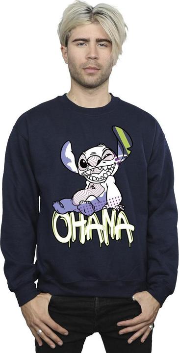 Produktbild Disney Lilo And Stitch Ohana Graffiti Sweatshirt (L)
