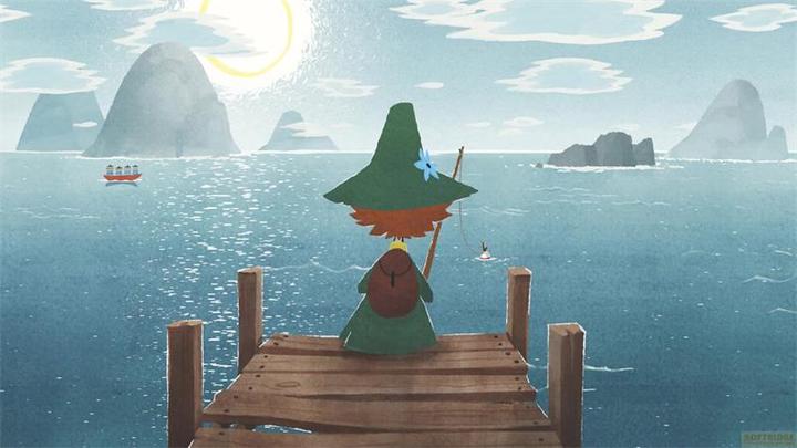 Actual product image Kakehashi Games Snufkin: Melody of Moominvalley -JP- (Switch, Switch Lite, Switch OLED)