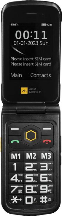 Produktbild AGM M8 128MB 4G BLACK (2.80", 0.08 Mpx, 4G)