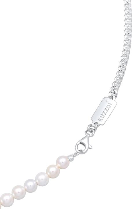 Produktbild Kuzzoi Perle, Perlenkette (925er Sterling Silber, Muschelkernperlen, Edelstahl, Keine Perle)