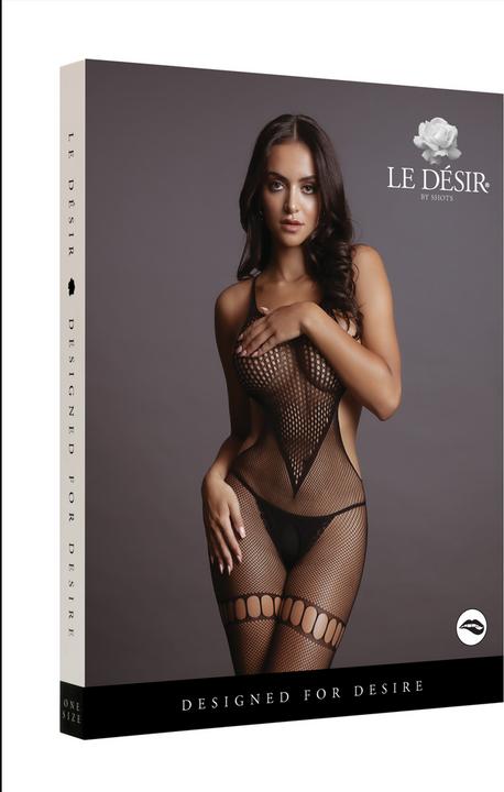 Immagine prodotto Le Désir Net High Neck Bodystocking (Taglia unica)