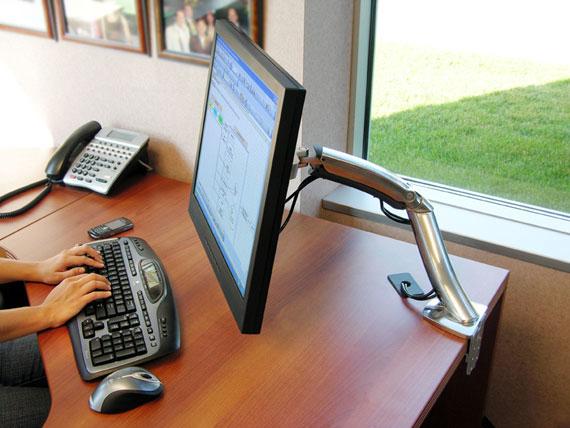 Produktbild Ergotron MX Monitor-Arm (Tisch, 30")