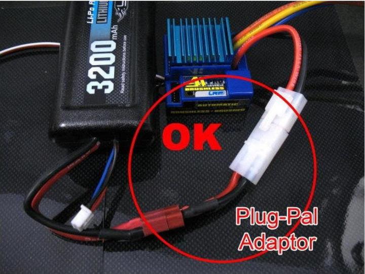 Actual product image Yeah Racing Adapter cable