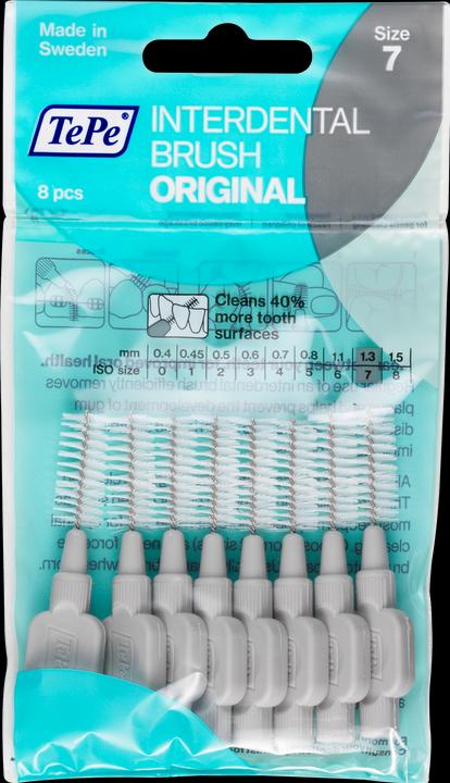 Produktbild TePe Interdentalbürsten Original ISO 7 (8 x, 1.30 mm)