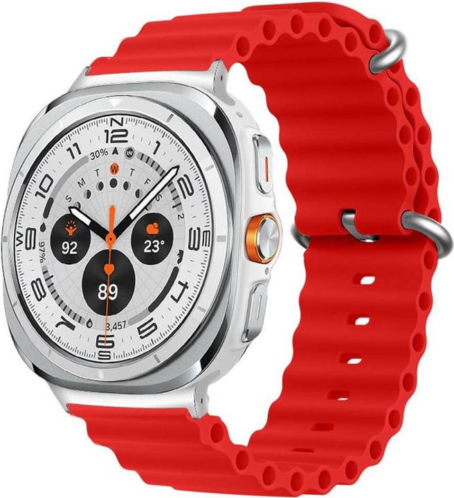 Cover-Discount Galaxy Watch Ultra (47mm) - Silikon Sportarmband Ersatzband (Silikon)