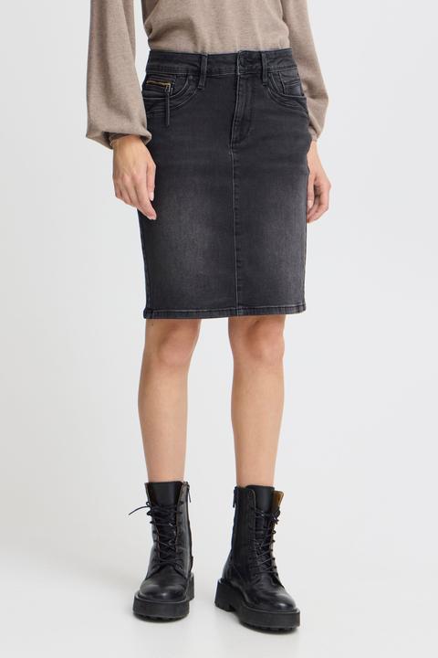Actual product image Pulz Jeans PZKAROLINA HW Skirt 50207699 (32)