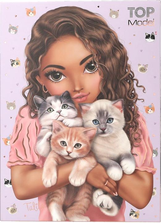 Produktbild Magni DEPESCHE TOPModel Briefpapier CAT LOVE (12 Stk.)