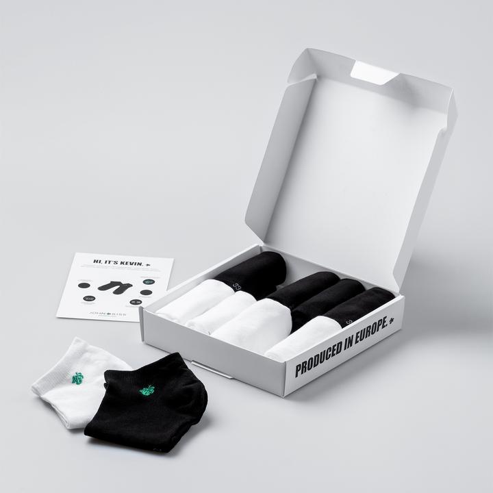 John Kiss Kevin 10er Box Sneaker Socken
