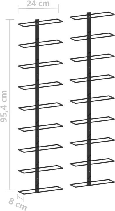 Image du produit VidaXL Emmerich (24 x 8 x 95,4 cm)