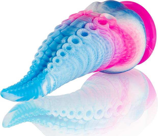 Produktbild Epic Scylla Blauer Tentakel-Dildo, Kleine Grösse
