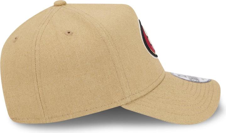 Actual product image New Era A-Frame Trucker Canvas Cap San Francisco 49ers beige (One size)