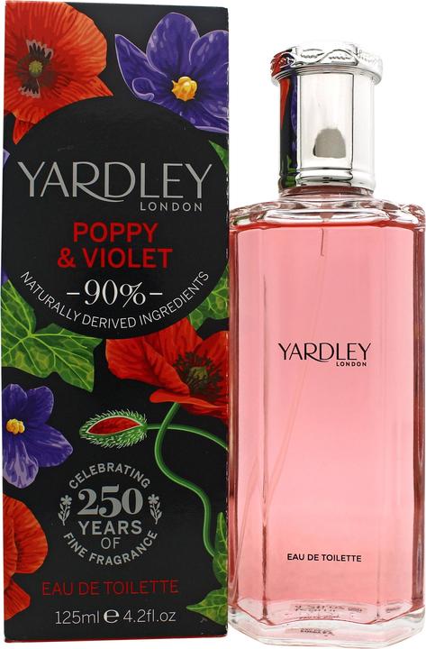Immagine prodotto Yardley Poppy & Violet by Eau de Toilette Spray 125 ml (Eau de toilette, 125 ml)