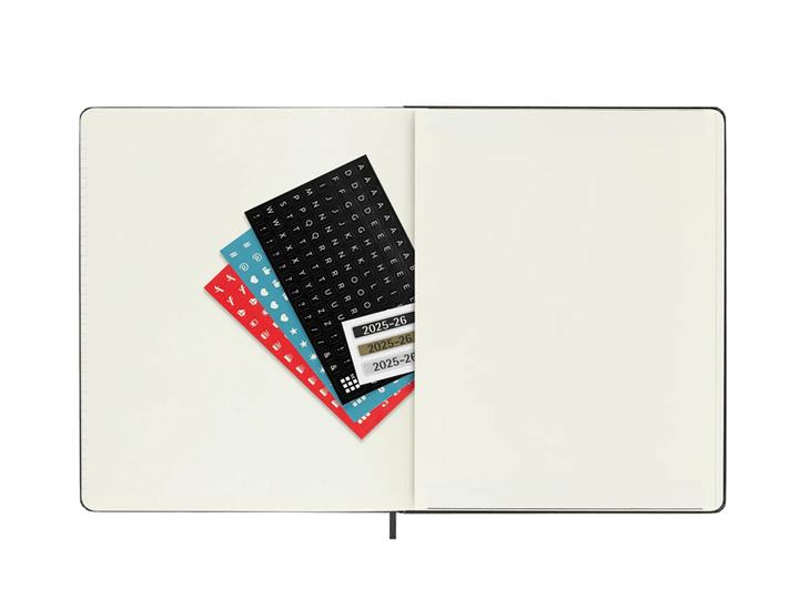 Productafbeelding Moleskine WONK 25/26 XL HC Swrz (190 x 250 mm, Engels)