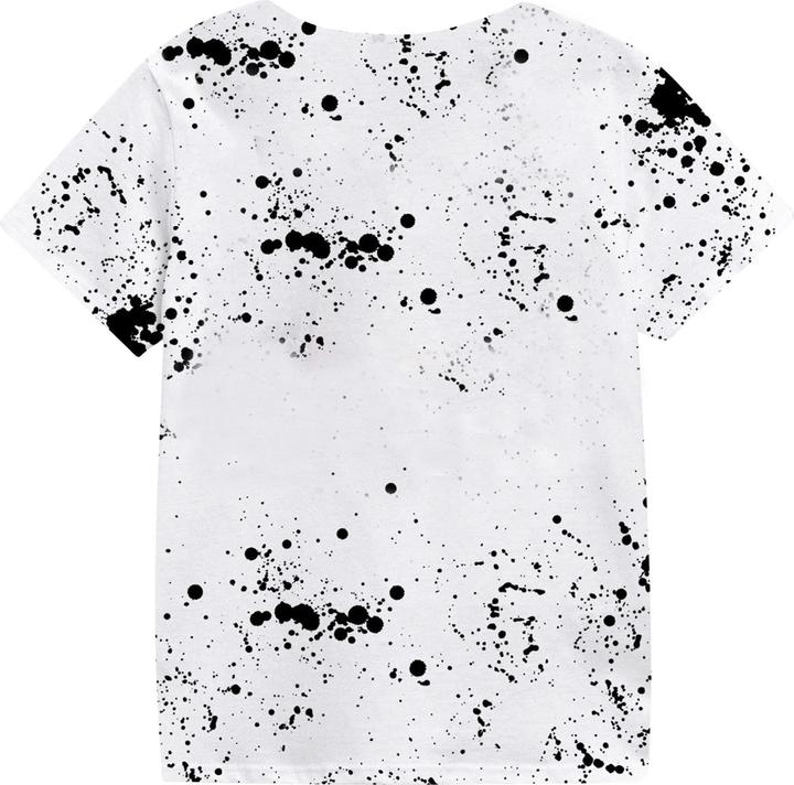 Actual product image Pokémon Childrens/Kids Electrifying 025 Pikachu Splattered T-Shirt (140, 146)