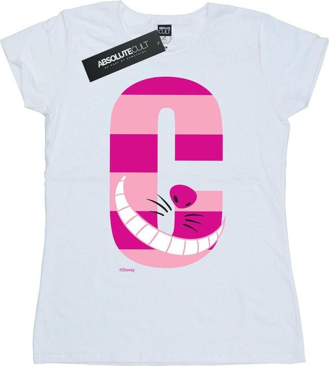 Actual product image Disney Womens/Ladies Alphabet A Is For Alice Cotton T-Shirt (L)