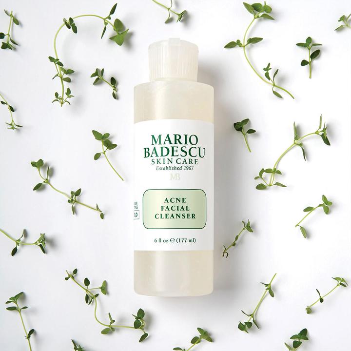 Image du produit Mario Badescu Acne Facial Cleanser (Chiffons de nettoyage, 177 ml)