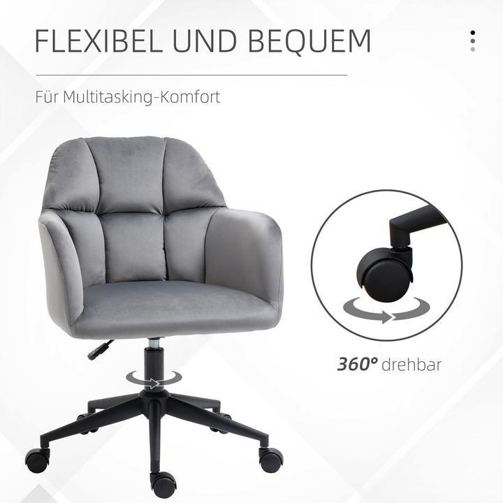 Produktbild Vinsetto Bürostuhl mit Rollen