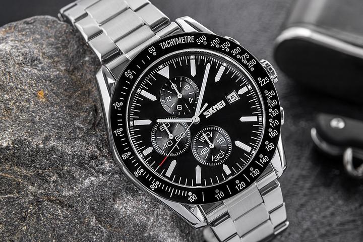 Produktbild Skmei 9253SIBK Herrenuhr + BOX