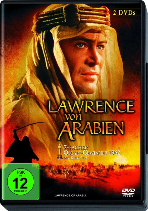 Image du produit Lawrence d'Arabie (DVD, 1962, Espagnol, Anglais, Allemand)