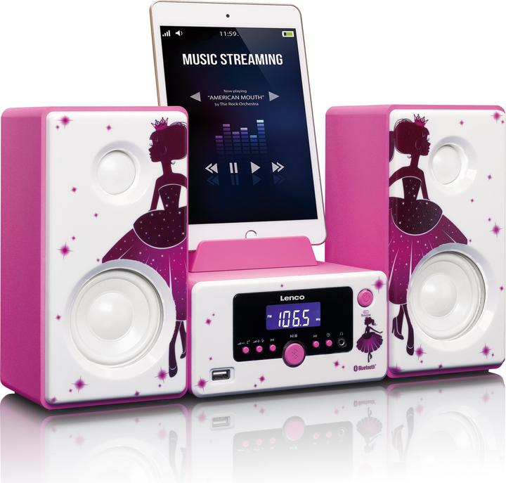 Produktbild Lenco MC-020 Princess (Bluetooth, 1x 10 W)