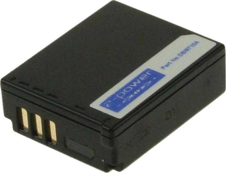 Image du produit 2-Power Batterie d'appareil photo numérique 3.7V 1000mAh (Batterie)