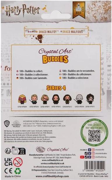 Produktbild Craft Buddy Crystal Art Buddy - Draco Malfoy