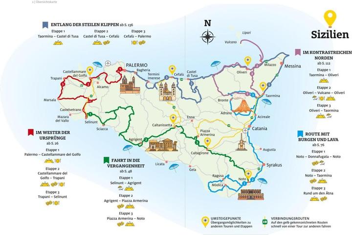 Produktbild Roadtrips - Sizilien (Deutsch, Carsten Drecoll, 2023)