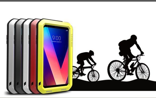Actual product image Love Mei Powerful Series Metal Sleeve (LG V30)